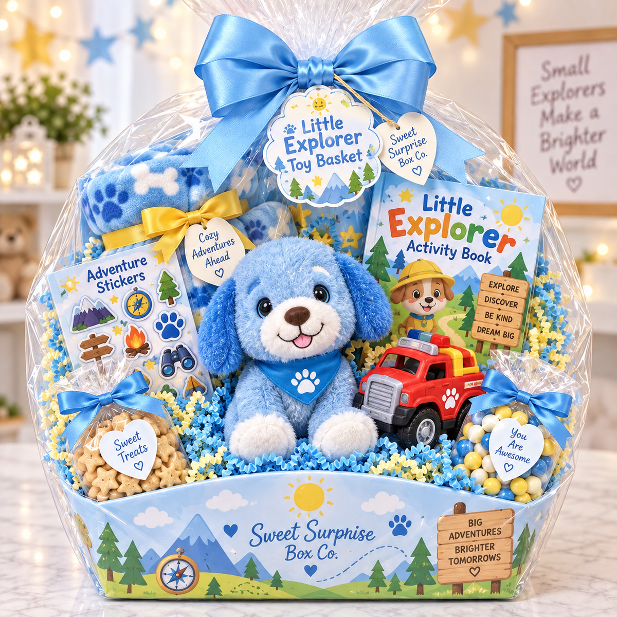 Little Explorer Toy Basket