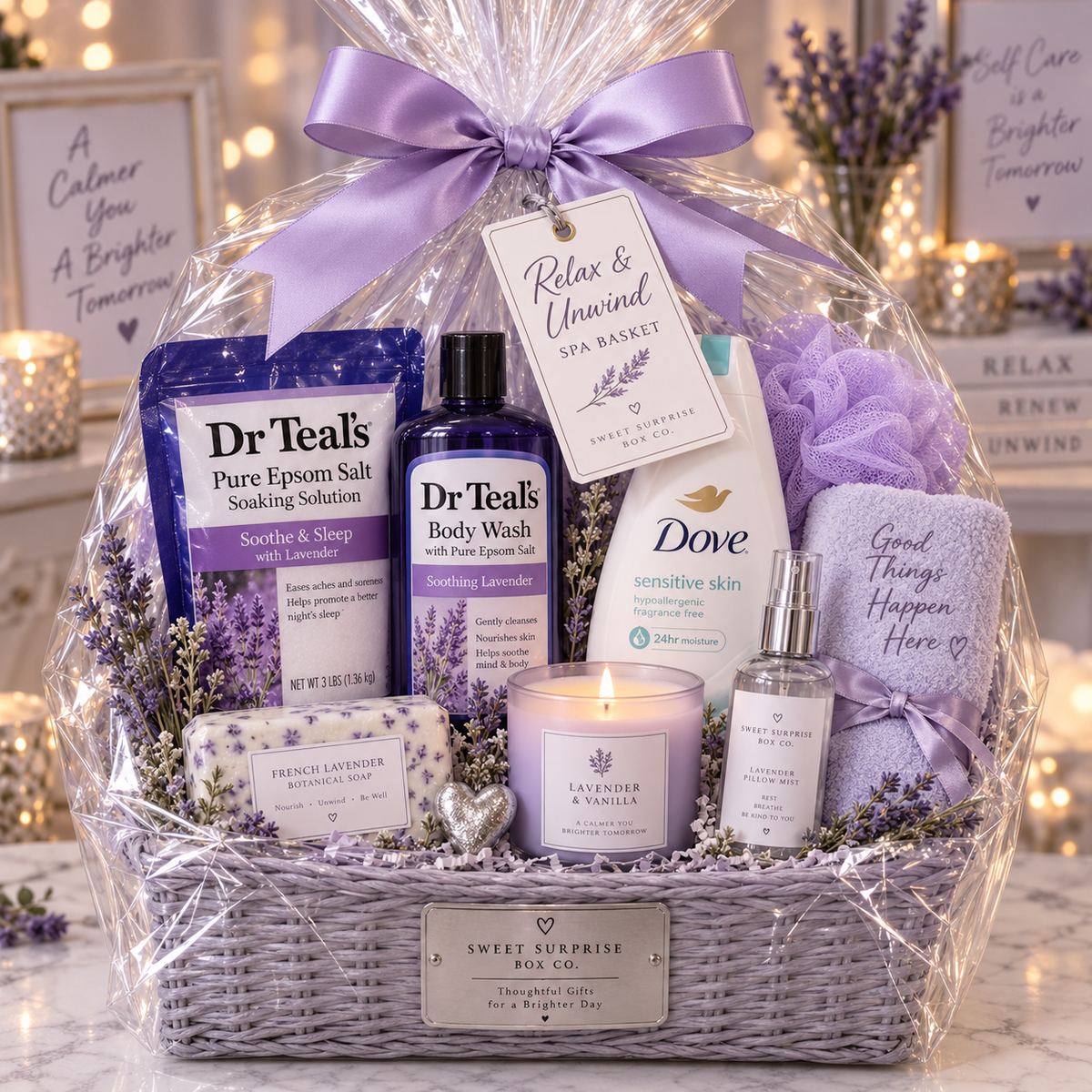 Relax & Unwind Spa Basket