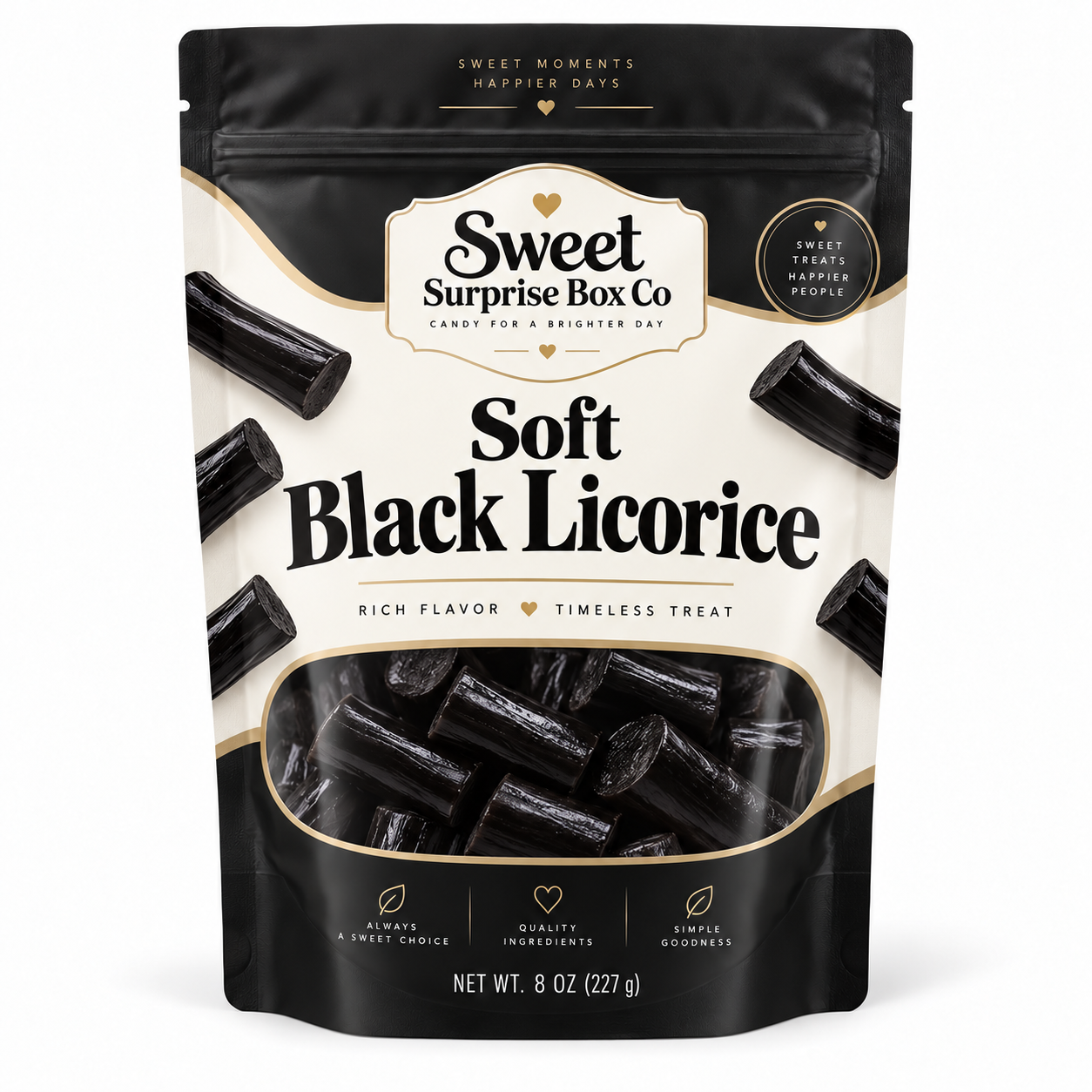 Soft Black Licorice