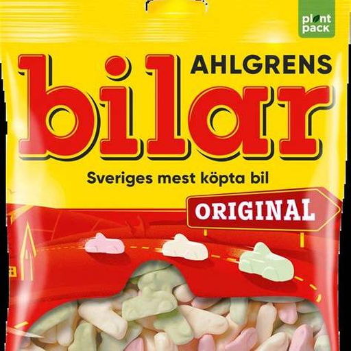 Ahlgrens Bilar Original 125g Swedish candy