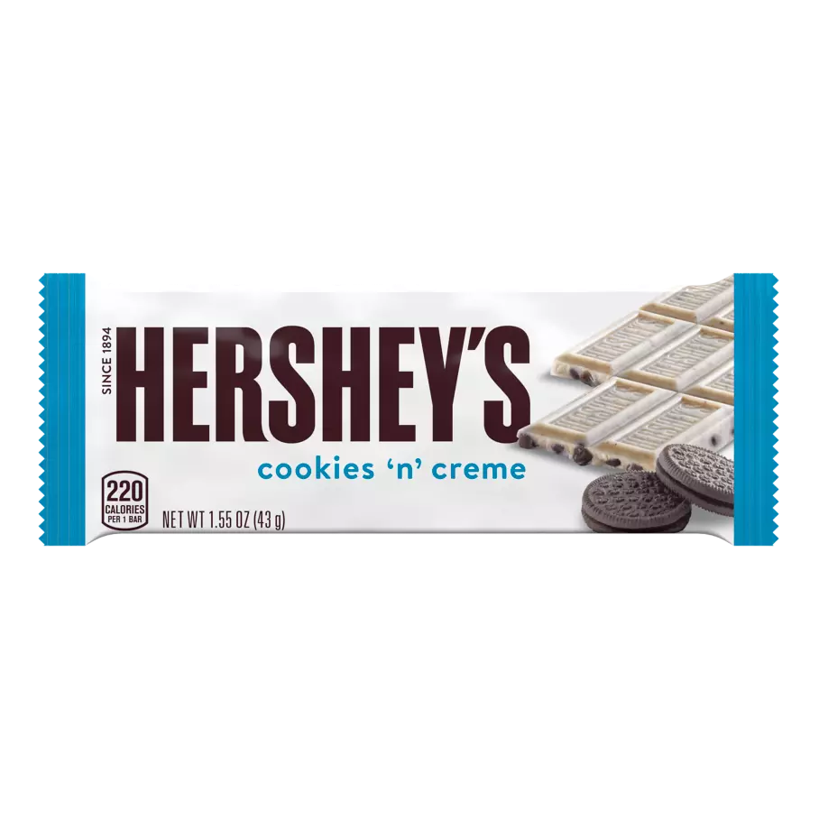Hershey's Cookies 'n' Creme Bar Full Size
