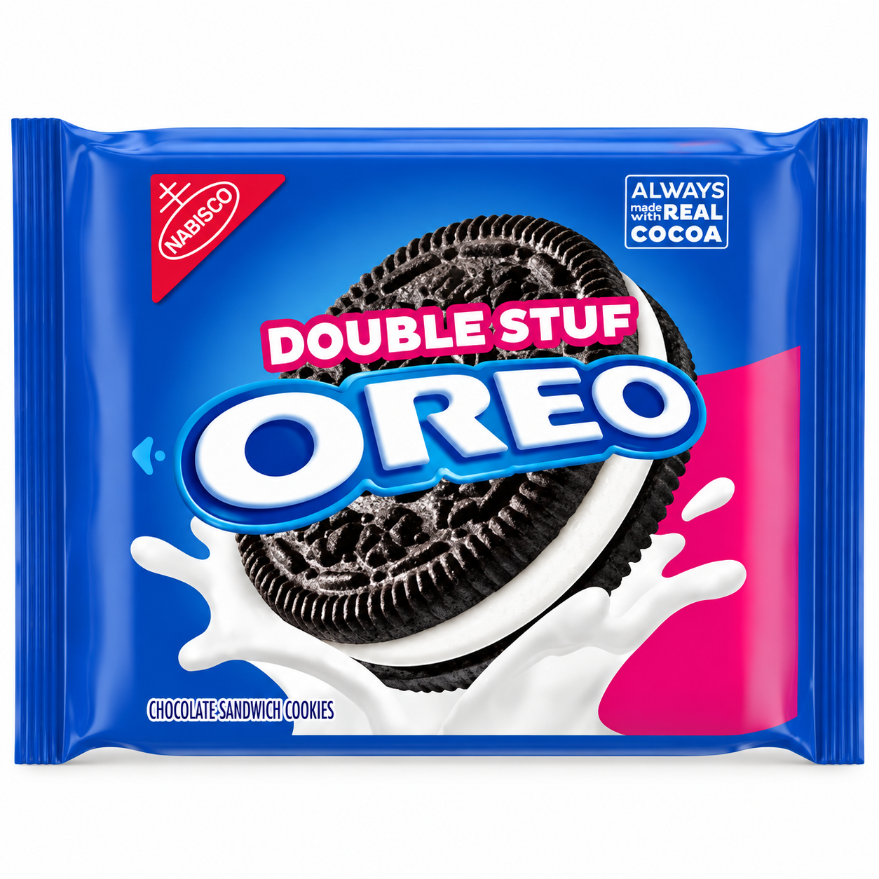OREO Double Stuf Chocolate Sandwich Cookies