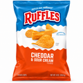 Ruffles Cheddar & Sour Cream Potato Chips 8 oz