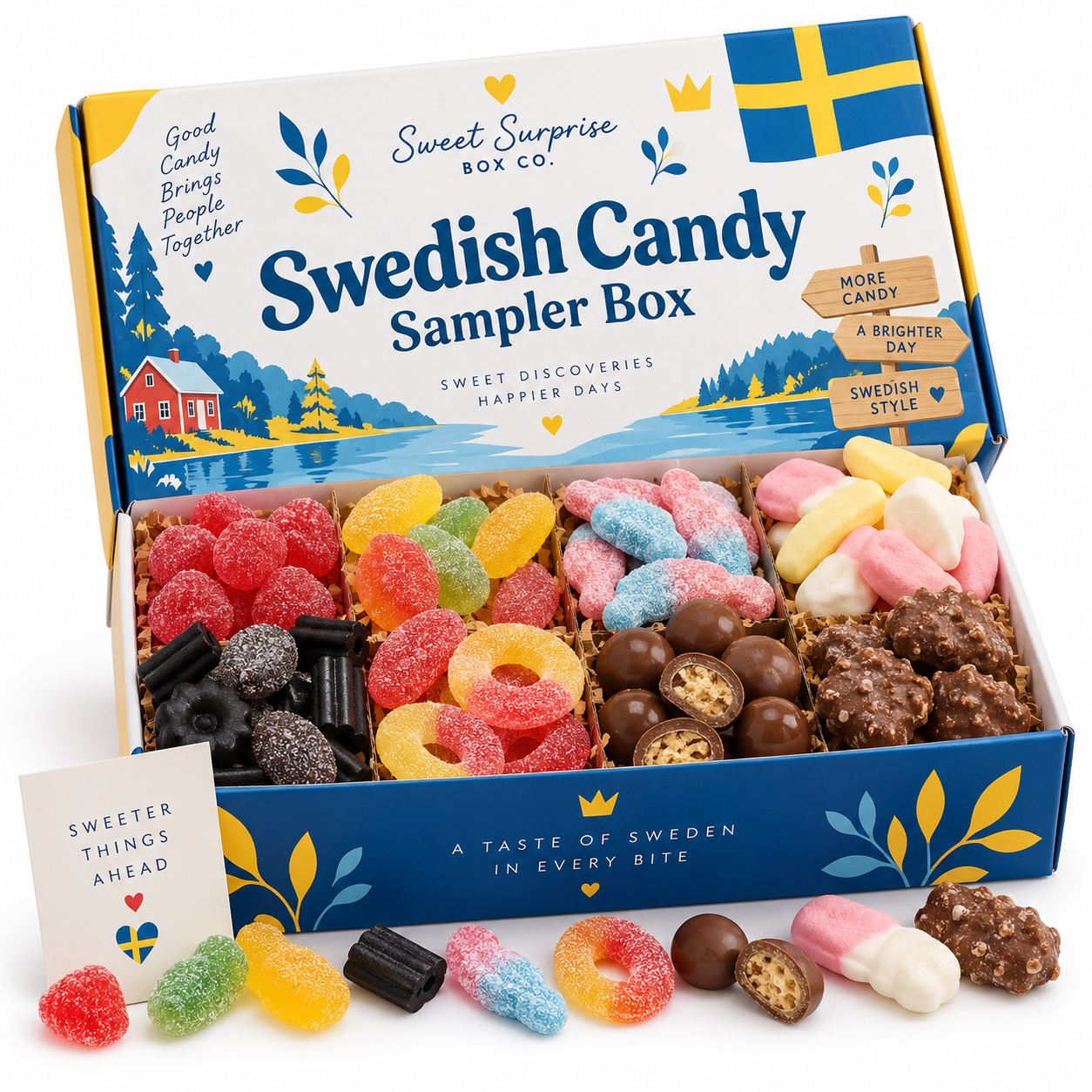 Swedish Candy Sampler Box