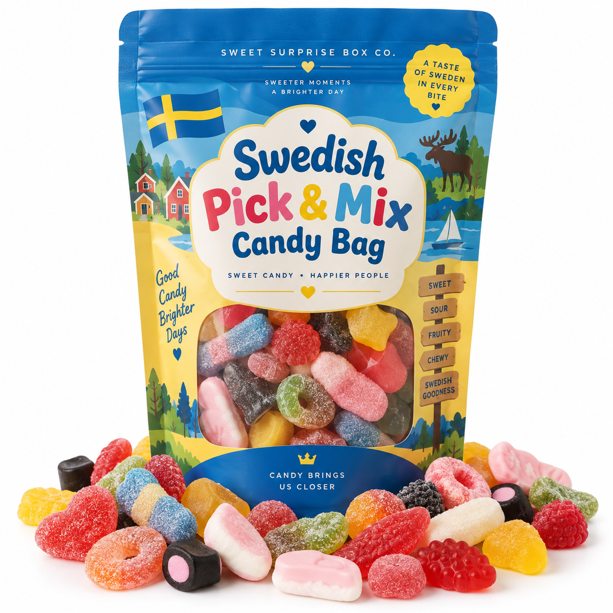 Swedish Pick & Mix Candy Bag